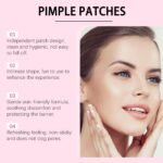 Cute Shaped Pimple Patches, 144 Count Hydrocolloid Acne Patches With Allantoin & Salicylic Acid, Colorful Star Moon - Image 3
