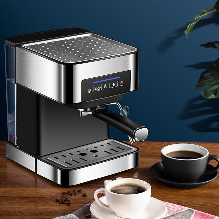 9fdd768f-ba16-41ff-9bdb-73d97abb4c16.jpg Home Smart Home Espresso Machine Steam Milk Frother All-in-one - Image 1