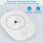1Pc Coffee Mug Warmer Cup Warmer Auto Shut Off Coffee Tea Milk Electric Heater Pad Office Home Desk Electric Beverage Warmer Mat - Image 3