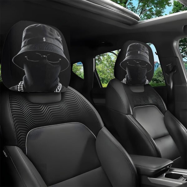Masked Man In Black