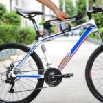 Mini Bike Pump Portable Bicycle Tire Inflator Ball Air Pump W/ Mount Frame For Mountain Road Bike - Image 4
