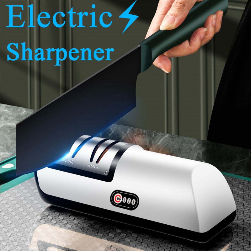 a4195e70-ec0a-450f-a9ea-f0d1df7b026b.jpg USB Rechargeable Electric Knife Sharpener Automatic Adjustable Kitchen Tool For Fast Sharpening Knives Scissors And Grinders Gadgets - Image 1