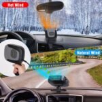 12V 150W Portable Car Auto Heater Heating Fan 2 In 1 Defroster Demister Windshield Heater Automotive Cooling Fan - Image 9