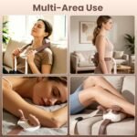1Pc Human Like Neck Massager With Heat Cordless Neck Massager For Pain Relief Deep Tissue Shiatsu Massager For For Neck Shoulders Back Legs - Image 5