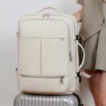 Large Capacity Backpack For Women Men Multiple Pockets And Zippers Versatile Computer Bags Business Travel Backpack - Image 3