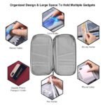 Travel Passport Wallet 12Cells Ticket ID Credit Card Holder Water Repellent Documents Phone Organizer - Image 4