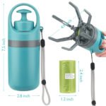 Portable Lightweight Dog Pooper Scooper With Built-in Poop Bag Dispenser Eight-claw Shovel For Pet Toilet Picker Pet Products - Image 5
