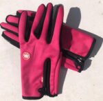 Full Finger Touch Screen Zipper Ski Gloves - Image 4