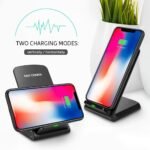 Qi Wireless Fast Charger Charging Pad Stand Dock For Galaxy Phone - Image 6