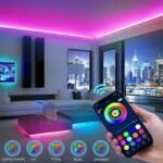 BRAND NEW 5050 RGB LED Strip Bluetooth Remote Lights TV Back Lights For Bar Room - Image 7