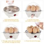 Electric Egg Cooker, 7 Egg Capacity Multi Function Egg Boiler With Auto Shut Off, Measuring Cup & Egg - Image 5