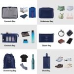 Home Fashion Simple Solid Color Storage Bag - Image 9