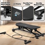 Sliding Ski Simulator With Resistance Bands - Indoor Skiing Fitness Equipment For Home Gym, With Resistance Bands & Non-Slip Base - Image 5