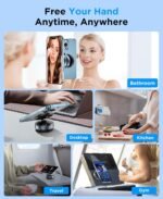 Car Phone Holder, Upgraded 360Adjustable Vacuum Suction 20X  Magnets - Image 4