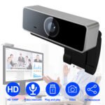 1Pc FHD 1080P Webcam USB PC Computer Webcam Auto Focus With Microphone 60-Degree Widescreen