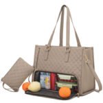 Convenient Commute New Lunch Bag Women's Insulated Lunch Box Women's Leak-proof Large Purse Diagonal Computer Storage - Image 9