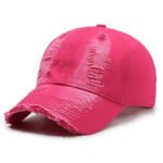 Street Hole Vintage Baseball Cap Men Do The Old Cowboy Washed - Image 10