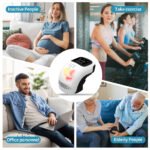 Intelligent Home Use Electric Intelligent Kneading Heating Knee Massager Rechargeable Pain Relief Infrared Laser Vibration Knee Massager - Image 2