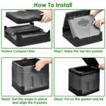 1Pc Portable Toilet For Car Camping Boating Hiking Outdoor Travel Potty With Carry Bag Foldable Emergency Toilet With Lid Trash Bags - Image 9