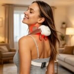 1Pc Human Like Neck Massager With Heat Cordless Neck Massager For Pain Relief Deep Tissue Shiatsu Massager For For Neck Shoulders Back Legs - Image 6