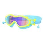 Kids Swim Goggles With Ear Plugs UV Protection Anti-Fog Leak Proof - Image 4