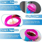 500ml Large Capacity Slushy Cup Summer Squeeze Homemade Juice Water Bottle Quick-Frozen Smoothie Sand Cup Pinch Fast Cooling Magic Ice Cream Slushy Maker Beker Kitchen Gadgets - Image 8