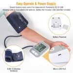 1Pc Digital Arm Blood Pressure Monitor LCD Digital Heart Beat BP Gauge Health Test With Voice - Image 6