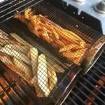 Rolling Grilling Basket Metal BBQ Barbecue Basket Net Portable Outdoor Camping Barbecue Rack Kitchen Gadgets - Image 2