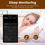 Smart Ring Health Tracker Fitness Sleep Stress HRV Tracker With Charging Case Magnetic Charging Cable For Women & Men - Image 4
