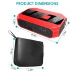 1Pc Portable Car Jump Starter Air Compressor 1500A 400PSI Car Battery Charger Jump Starter Power Bank LED Flashlight Digital Tire - Image 9