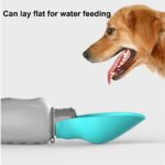 800ml Dogs Water Bottle Portable High Capacity Leakproof Pet Foldable Drinking Bowl - Image 5