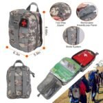 125Pcs Survival Kits Professional Emergency Survival Gear Tactical First Aid Kit Supplies For Outdoor Adventure Camping Hiking Hunting - Image 5