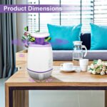 1Pc Plug-in Mosquito Zapper For Summer Max 1076Sq.Feet Range Electric Fly Zapper With 3 Modes Mosquito Killer Lamp For Indoor Outdoor - Image 10
