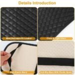 Car Armrest Pad Cover PU Leather Auto Center Console Seat Box Cover Protector Car Accessories Armrest Cushion Pad - Image 4