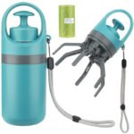 Portable Lightweight Dog Pooper Scooper With Built-in Poop Bag Dispenser Eight-claw Shovel For Pet Toilet Picker Pet Products - Image 10