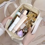 Portable Cosmetic Bag For Makeup, Skin Care Waterproof Travel Bag, Large Toilet Bag - Image 4
