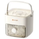48-Grid Ice Maker Food-Grade Summer Double-Layer Design Ice Mold Easy-Press Lid Home Ice Storage Box - Image 2