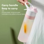 Spray Water Bottle For Girls Outdoor Sport Fitness Water Cup Large Capacity Spray Bottle Drinkware Travel Bottles Kitchen Gadgets - Image 9
