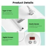 Baby Wipe Warmer With 3 Temperature Settings Type-C Powered Baby Wet Wipes Dispenser With Night Light Large Capacity - Image 10