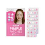 Cute Shaped Pimple Patches, 144 Count Hydrocolloid Acne Patches With Allantoin & Salicylic Acid, Colorful Star Moon - Image 7