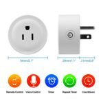 WiFi Smart Plug Outlet Wireless Smart Socket APP Remote Voice Control Timer Alexa Google US - Image 2