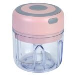 Mini Electric Garlic Chopper 8.45OZ Cordless Garlic Mincer Food Chopper Rechargeable Food Blender Chili Nut Onion Pepper Meat Ginger Food - Image 6