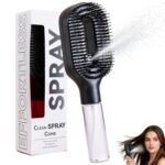 2in1 Sprayer Comb Detangling Scalp Massage Hairbrush With Spray Bottle Essential Oil Water Mist Spray Brush Anti-static Summer - Image 6
