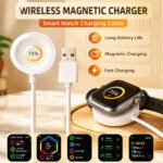 Ten-in-One Smart Watch Set With Wireless Earbuds, Multiple Watch Bands, Magnetic Charger & Protective Case, All-in-One Fitness Smartwatch Gift Box For Men Women - Image 2