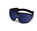 Wireless Bluetooth Stereo Music Eye Mask - Blackout Sleep Mask with Built-in Speakers for Side Sleepers Travel Relaxation - Image 2