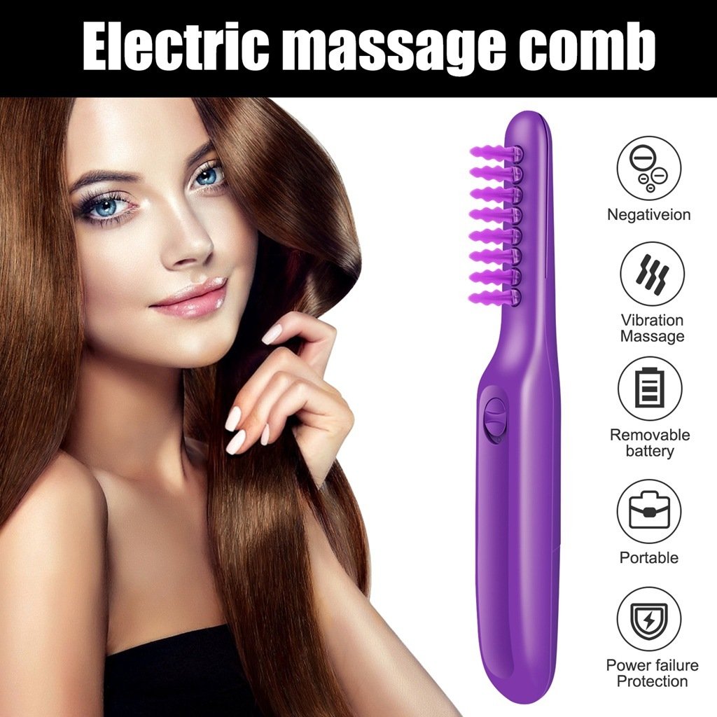 ed1175b4-bd77-4761-a4f1-c24037b17f2b.jpg Electric Detangling Brush Scalp Massage Hair Brush - Image 1
