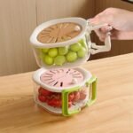 Cute Watermelon-shaped Draining Basket For Home Use - Image 5