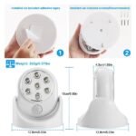 Wireless LED Spotlight 90 Degree Motion Sensor Night Lamp - Image 4