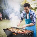 Foldable BBQ Grill Portable BBQ Barbecue Grill Camping Garden Outdoor Travel For Camping Picnic RV Travel - Image 2