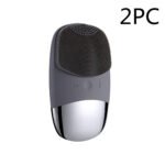 Mini Silicone Electric Face Cleansing Brush Electric Facial Cleanser Facial Cleansing Brush Skin Massager Skin Care Tools - Image 10